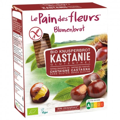 Blumenbrot Paine bio cu castane fara gluten 150g