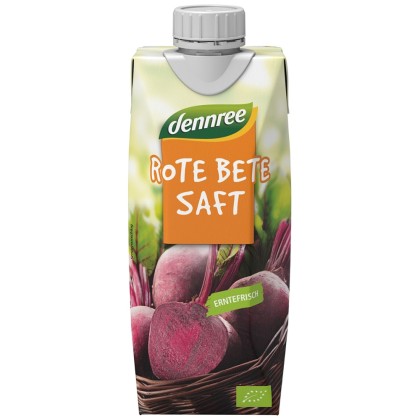 Dennree Suc de sfecla rosie bio vegan 500ml