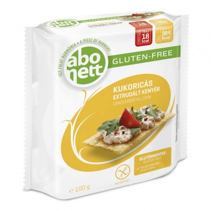 Abonett Paine Extrudata cu Porumb, Fara Gluten, 100g