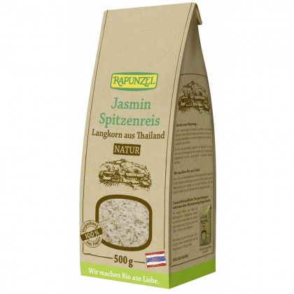 Rapunzel Orez bio Jasmin natur cu bob lung 500g