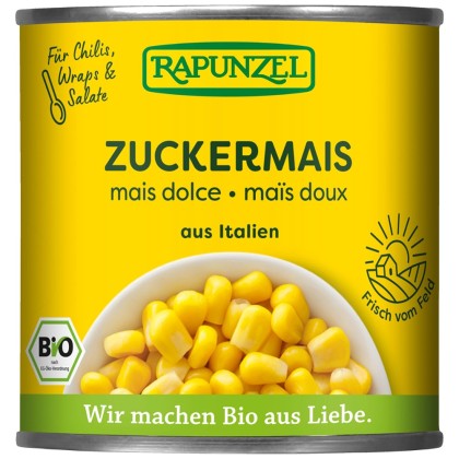 Rapunzel Porumb bio dulce la conserva 160g