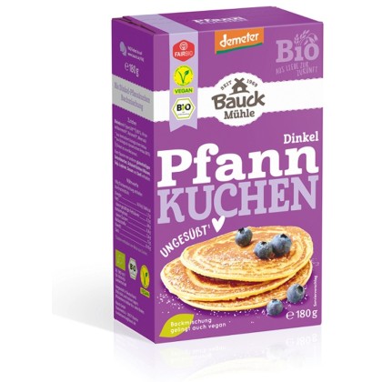 BauckHof Mix de faina pentru clatite din spelta demeter 180g