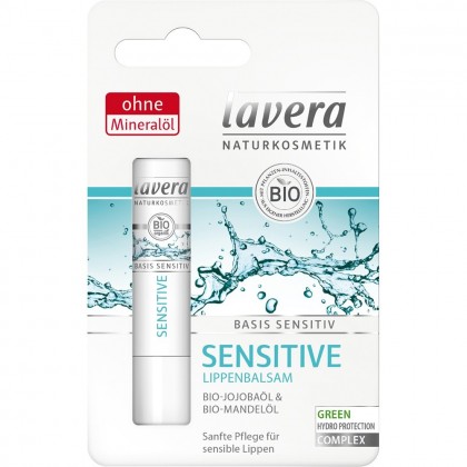 Lavera Balsam de buze Sensitiv cu jojoba bio si migdale 4,5g