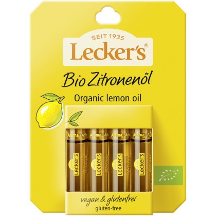 Leckers Ulei de lamaie fara gluten, eco 4x2ml