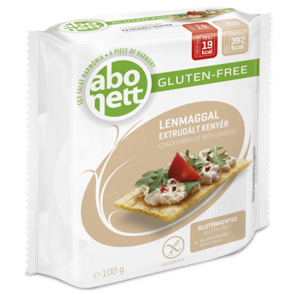 Abonett Paine Extrudata cu Seminte de In, Fara Gluten, 100g