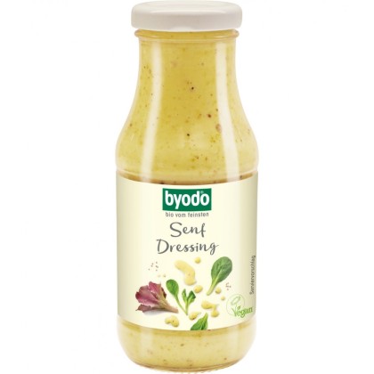 Byodo Dressing cu mustar pentru salate 245ml