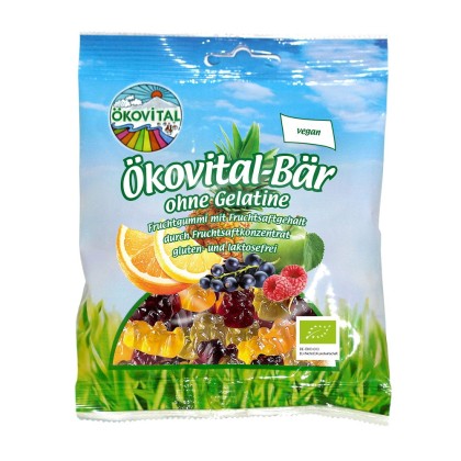 Okovital Jeleuri bio de fructe ursuleti fara gelatina 80g