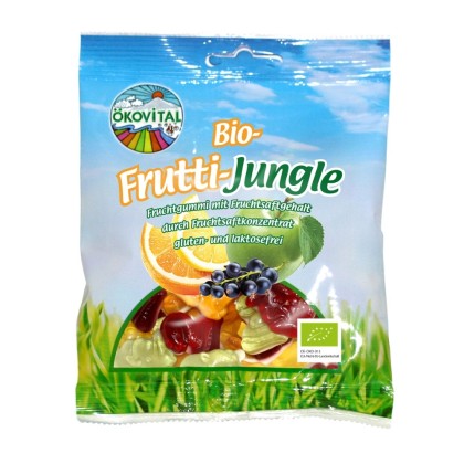 Okovital Jeleuri animalute din fructe fara lactoza si gluten 80g