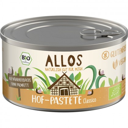 Allos Pate vegetal bio clasic fara gluten 125g