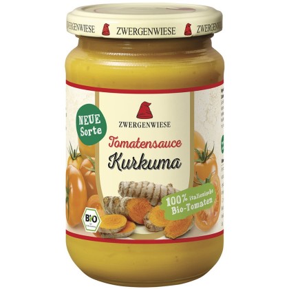 Zwergenwiese Sos de tomate  cu curcuma 340ml