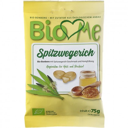 BIO Loves Me Bomboane bio cu miere si patlagina 75g