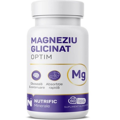 Nutrific Magneziu Glicinat Optim, 60cps