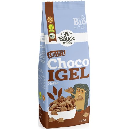 BauckHof Arici crocanti din ovaz cu ciocolata fara gluten 225g