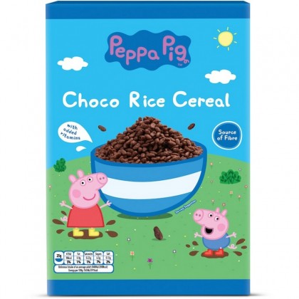 Peppa Pig Cereale din orez si grau cu adaos de vitamine 375g