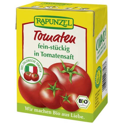 Rapunzel Sos de tomate cu bucati fine de rosii 390g