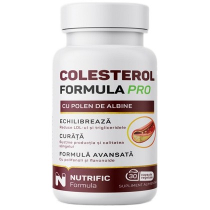 Nutrific Colesterol Formula Pro, 30 capsule