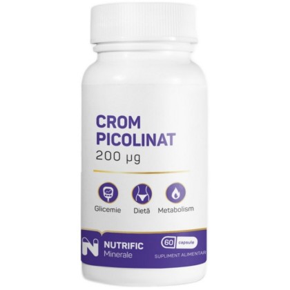 Nutrific Crom Picolinat, 60 capsule