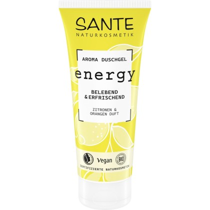 Sante Gel de dus Energy cu lamaie si portocala 200ml