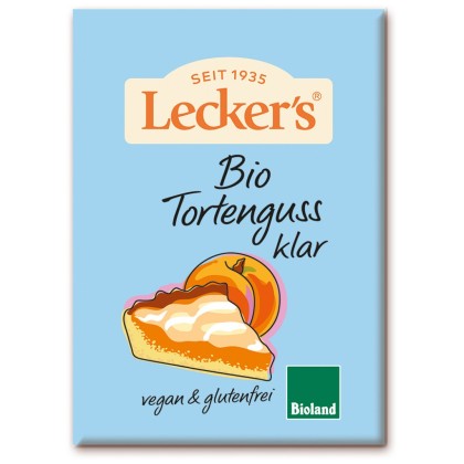 Leckers Gelatina vegana incolora  fara gluten 2x10g, eco 20g