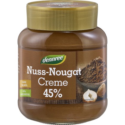 Dennree Crema nuss-nougat, eco 400g