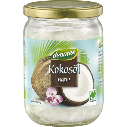 Dennree Ulei virgin de cocos, eco 450ml
