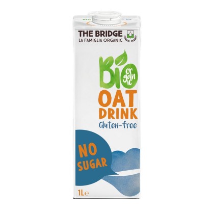 The Bridge ECO Bautura din Ovaz Fara Gluten, Fara Zahar, 1l